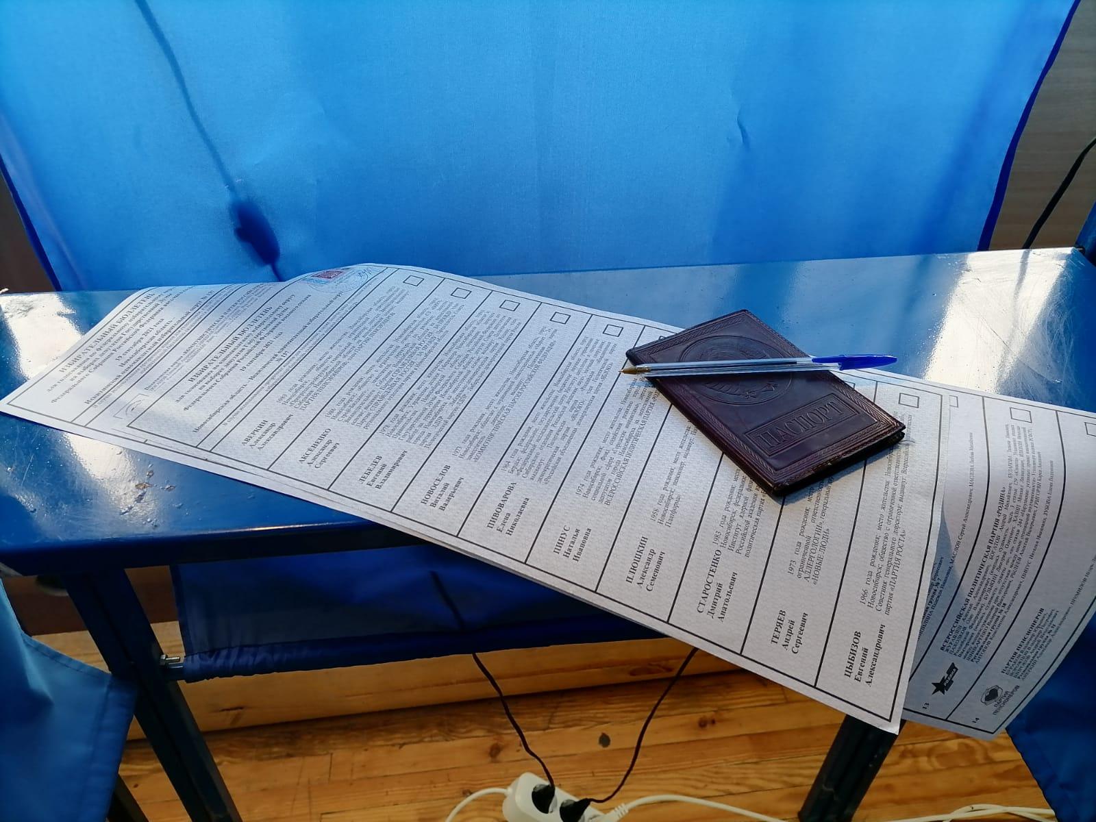 Фото Выборы в Новосибирске: онлайн дня голосования за депутатов Госдумы 19 сентября 2021 года 55
